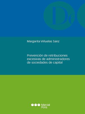 cover image of Prevención de retribuciones excesivas de administradores de sociedades de capital